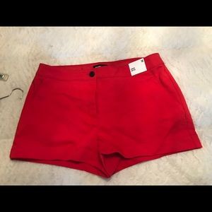 Red shorts